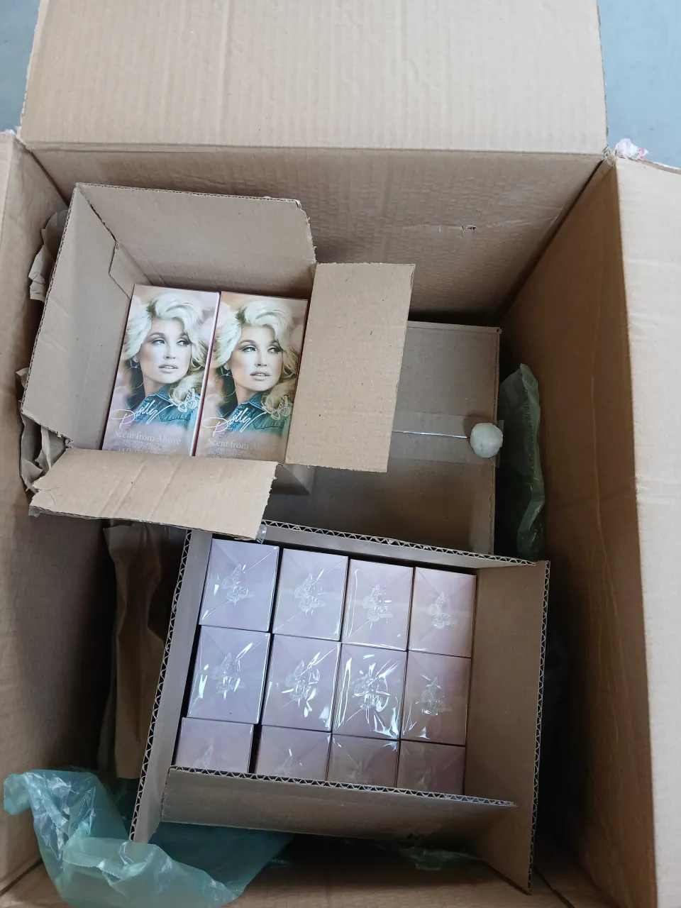 KRINOVA warehouse operations: mixed beauty stock prepared for fulfillment